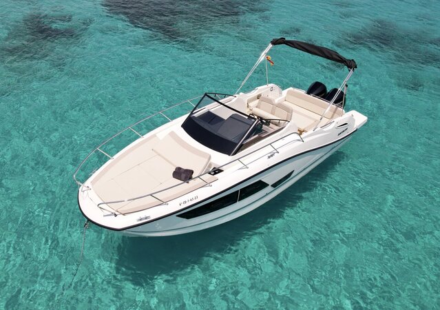 Quicksilver 875 Sundeck Luz