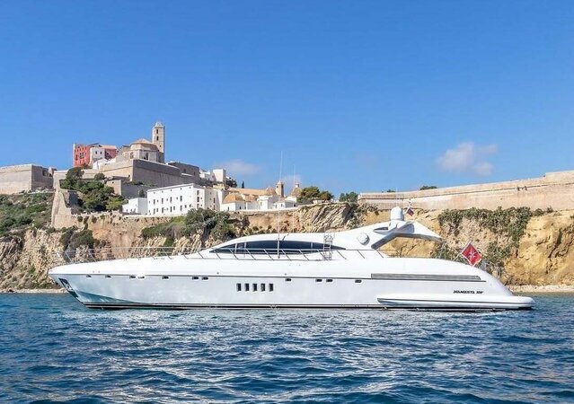 Rent Mangusta 108 in Ibiza