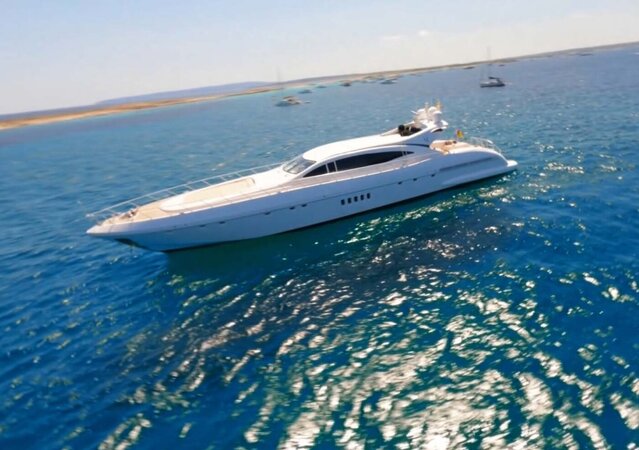Rent Mangusta 108 in Ibiza