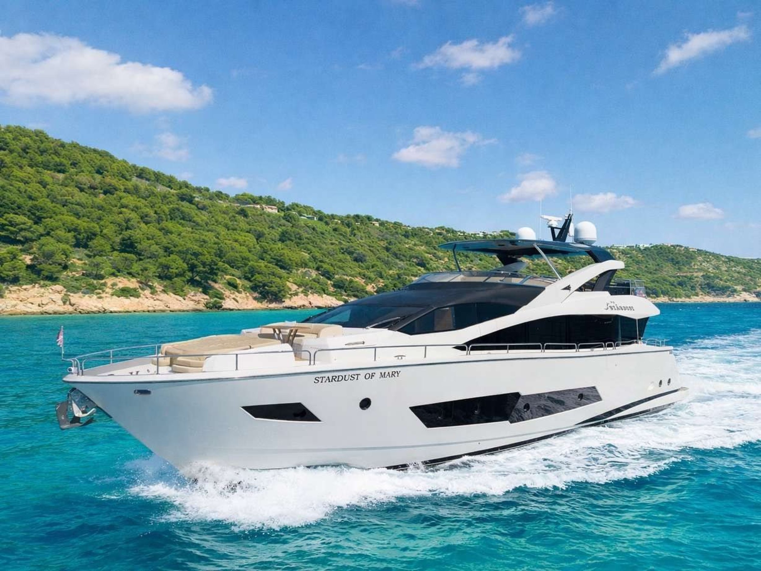 Sunseeker 86 Yacht Stardust of Mary