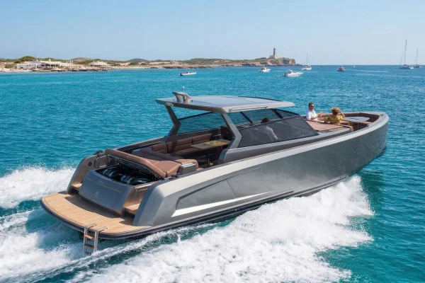 Vanquish Yacht Charter in Ibiza: Pure Power, Style and Exclusivity