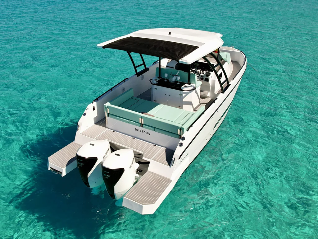 Lema Kalon 29 “Just Enjoy”: Comfort, Privacy and Fun for Cruising Around Ibiza